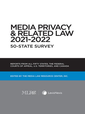 cover image of Media Privacy & Related Law 50-State Survey (MLRC Members Only)